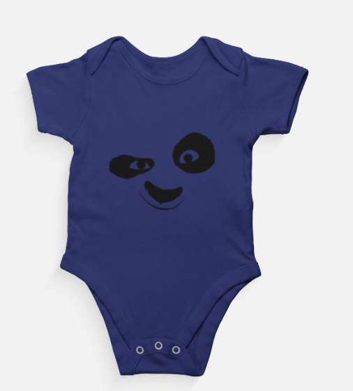 Panda kids rompers