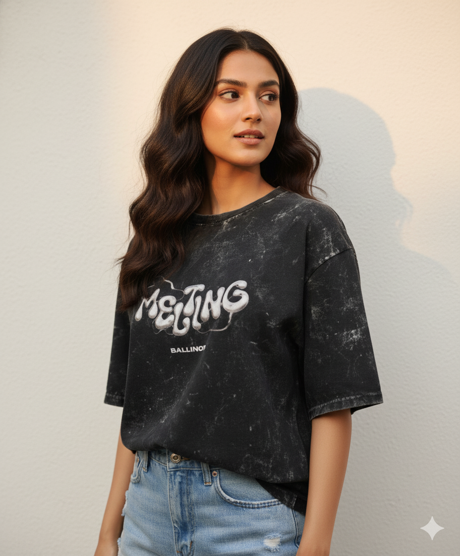 Women Melting Tshirt